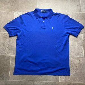Polo by Ralph Lauren Men's Royal Blue Polo Shirt